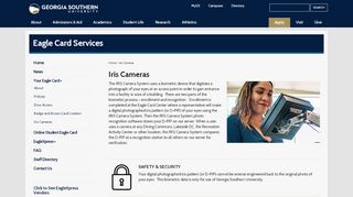 
                            5. Iris Cameras | Eagle Card Services | Georgia Southern University