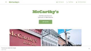 
                            7. Irish Pub in San Francisco: McCarthy's