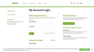 
                            10. iRobot: Account Login