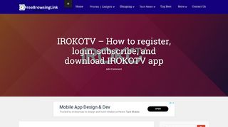 
                            6. IROKOTV - How to register, login, subscribe, and download ...