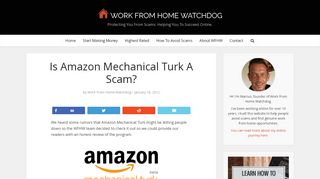 
                            9. Is Amazon Mechanical Turk A Scam? | Work From Home Watchdog