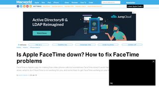 
                            6. Is Apple FaceTime down? How to fix FaceTime problems ...