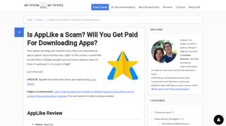 
                            5. Is AppLike a Scam? Will You Get Paid For Downloading Apps?