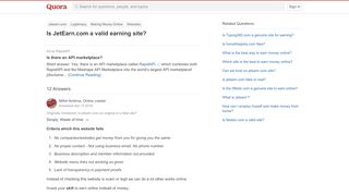 
                            4. Is JetEarn.com a valid earning site? - Quora