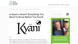 
                            9. Is Kyani a Scam? Everything You Need To Know Before You Enroll