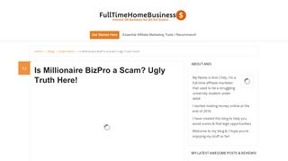 
                            8. Is Millionaire BizPro a Scam? Ugly Truth Here! - Anis Chity