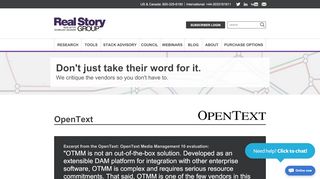 
                            6. Is OpenText TeamSite Right for You? | Real Story Group