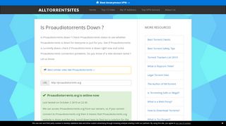 
                            3. Is Proaudiotorrents Down ? Proaudiotorrents Not …