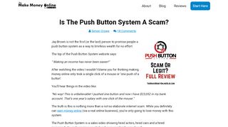 
                            8. Is The Push Button System A Scam? YES! Here's Proof.