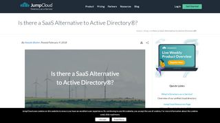 
                            5. Is there a SaaS Alternative to Active Directory®? | JumpCloud