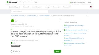 
                            2. Is there a way to see accountant login activity? - QuickBooks