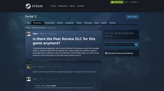 
                            7. Is there the Peer Review DLC for this game anymore? :: Portal 2 ...