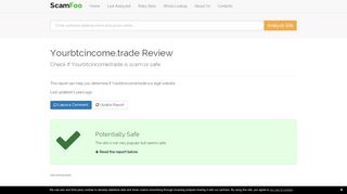 
                            8. Is Yourbtcincome.trade Scam, Fraudulent or …