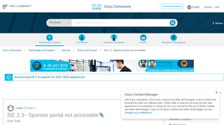 
                            3. ISE 2.3- Sponsor portal not accessible - Cisco Community