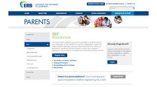 
                            9. ISEE Registration | erblearn.org