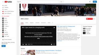 
                            8. ISEG Lisbon - YouTube