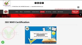 
                            8. ISO 9001 Certification | Quality Management System | SIS Cert
