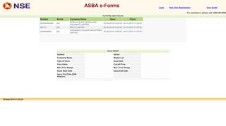 
                            8. Issue forms - NSE eIPO