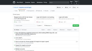 
                            2. Issues · abacritt/angularx-social-login · GitHub
