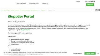 
                            3. iSupplier Portal | NCR