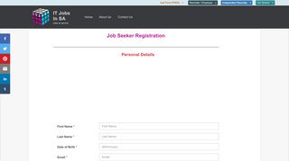 
                            8. IT Jobs in South Africa | Job Seeker Registration