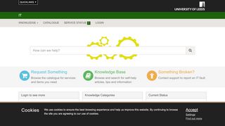
                            4. IT Self Service - University of Leeds IT