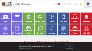 
                            2. IT Services for Students | University College Cork - UCC