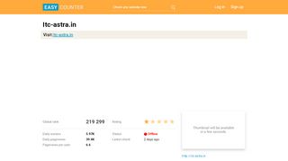 
                            3. Itc-astra.in - Easy Counter