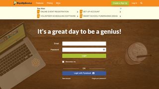 
                            8. It's a great day to be a genius! - SignUpGenius.com: Free …