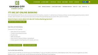 
                            2. It’s Me 247 Online Banking - Kansas City Credit Union