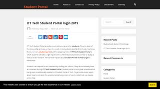 
                            1. ITT Tech Student Portal login 2019 - Student Portal