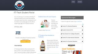 
                            6. ITT-Tech Student Portal