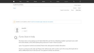 
                            8. iTunes Store in India - Apple Community