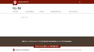 
                            4. IU Alumni Association - Sign in - iModules