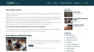 
                            9. IUBH Campus Studies - Der IUBH Blog