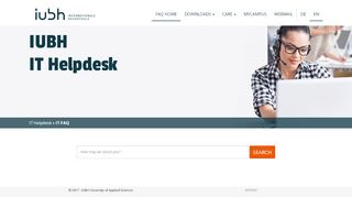 
                            9. IUBH IT Helpdesk » Technical FAQ » Most frequent questions ...