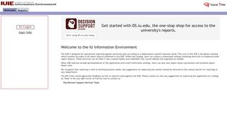 
                            5. IUIE: Welcome to the IU Information Environment!
