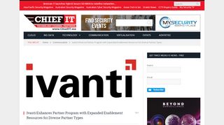 
                            5. Ivanti Enhances Partner Program with Expanded Enablement ...