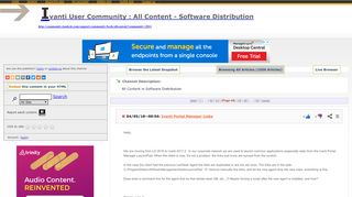 
                            8. Ivanti User Community : All Content - Software Distribution