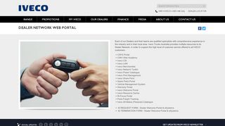 
                            7. IVECO AUSTRALIA - Dealer Network Web Portal