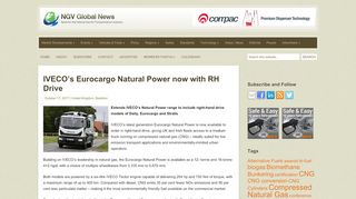 
                            4. IVECO's Eurocargo Natural Power now with RH Drive | NGV ...