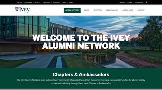 
                            7. Ivey Alumni Network