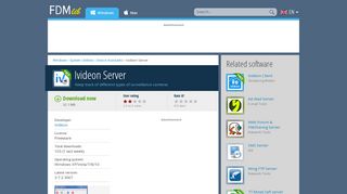 
                            5. Ivideon Server (free) download Windows version