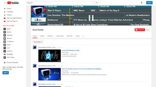 
                            8. Ivue Guide - YouTube