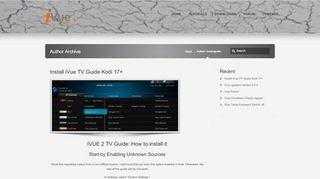
                            4. ivuetvguide – IVue TV Guide System