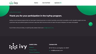 
                            7. IvyPay – Ivy Project