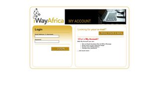 
                            8. iWay Africa - My Account
