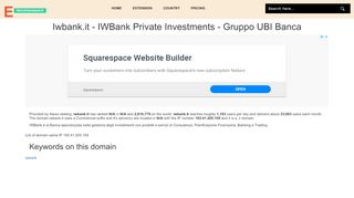 
                            2. Iwbank.it: IWBank Private Investments - Gruppo UBI Banca