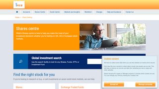 
                            6. IWeb - Find shares for your portfolio - Investments