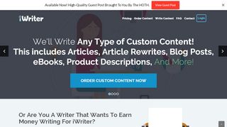 
                            1. iWriter: Content & Article Writing Service